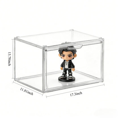 Travel Organizer Bag – Clear, Clear Acrylic Organizer Closet Storage – detail view 3