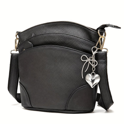 Travel Organizer Bag – Genuine Leather, Adjustable Strap, for Travel & Work – alternate view