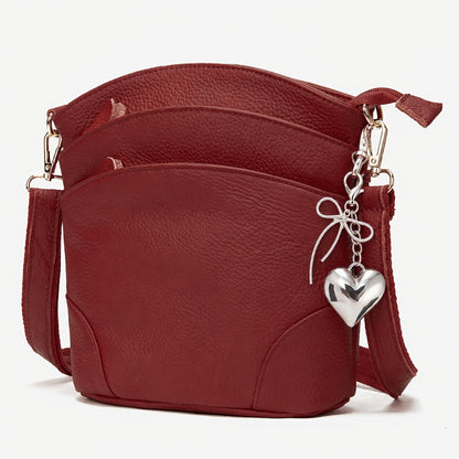 Travel Organizer Bag – Genuine Leather, Adjustable Strap, for Travel & Work – detail view 18