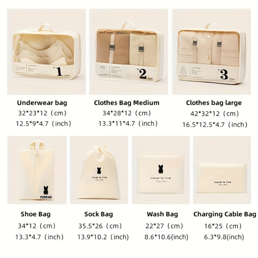 Travel Organizer Bag – Nylon, Large Capacity, for Travel – detail view 6