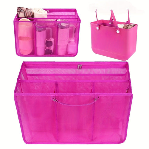 Travel Organizer Bag – Transparent, for Travel – front view