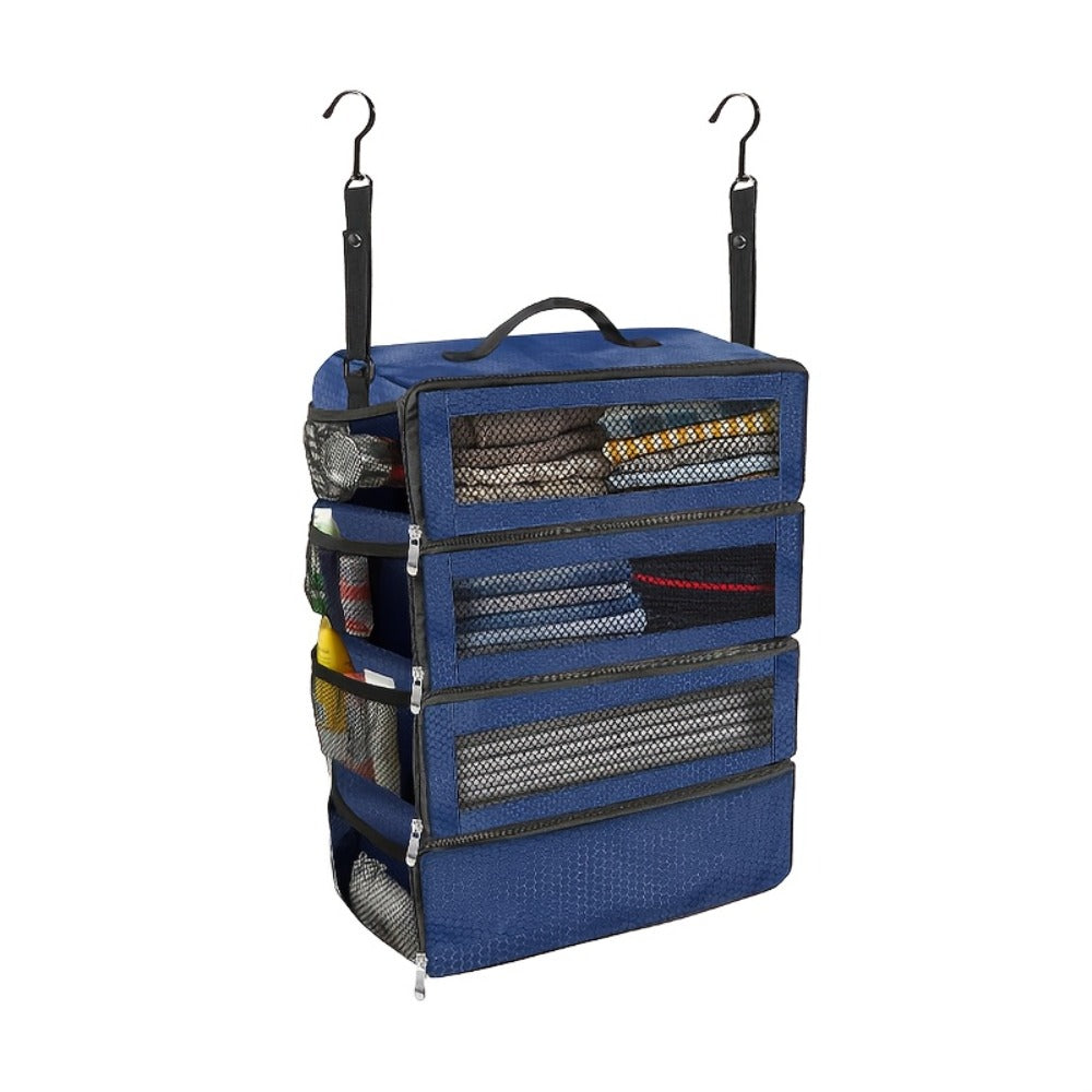 Travel Organizer Bag – for Travel, Hanging Organizer Hooks Layer Wardrobe – detail view 4