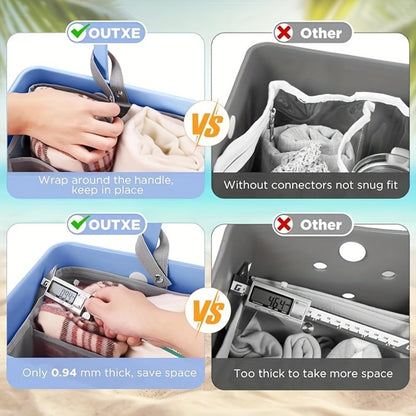 Travel Organizer Bag – for Travel, Large Beach Organizer Insert Multifunctional – detail view 6