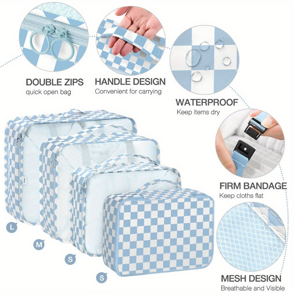 Travel Organizer Bag – for Travel, Packing Cubes Set Laundry Shoe – detail view 5