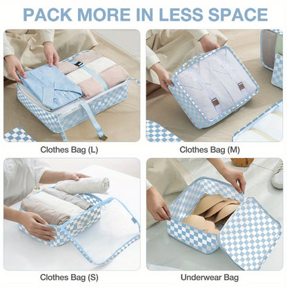 Travel Organizer Bag – for Travel, Packing Cubes Set Laundry Shoe – detail view 8