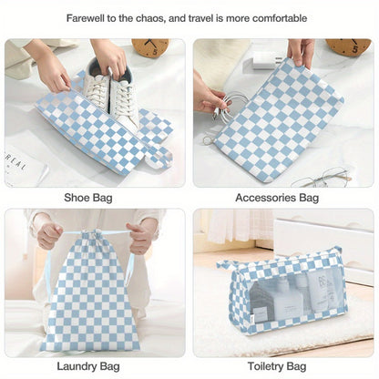 Travel Organizer Bag – for Travel, Packing Cubes Set Laundry Shoe – detail view 9
