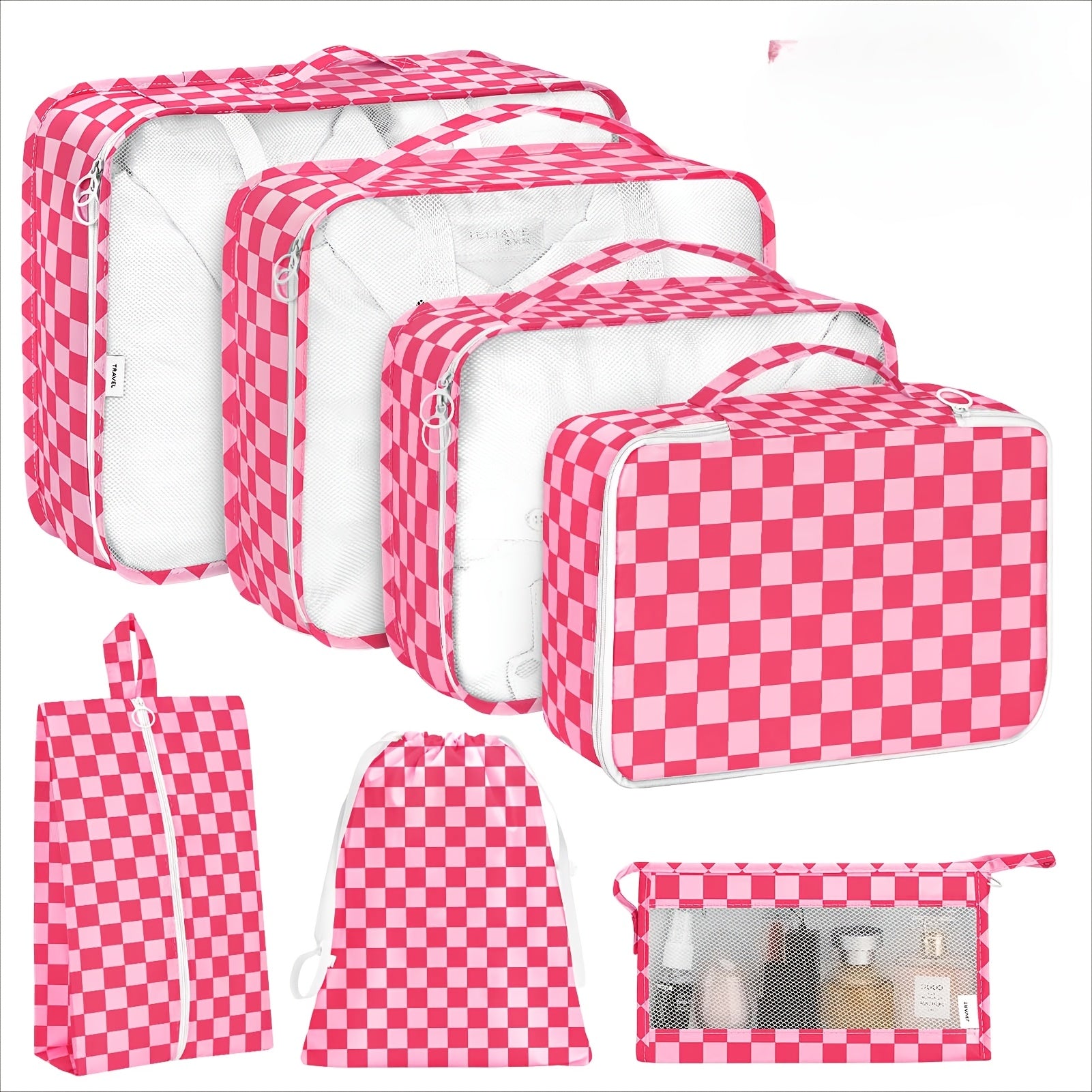 Travel Organizer Bag – for Travel, Packing Cubes Set Laundry Shoe – detail view 14