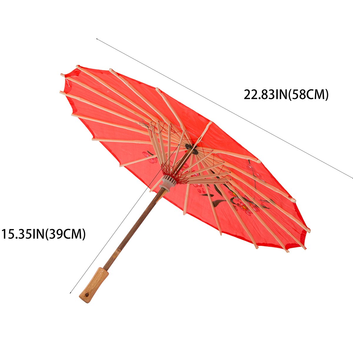 Travel Umbrella – 22 Inch, Japanese Chinese Parasol Umbrella Inch – detail view 24