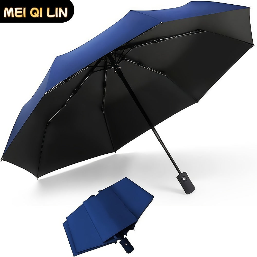 Travel Umbrella – Automatic, Lightweight, Waterproof, Windproof – front view