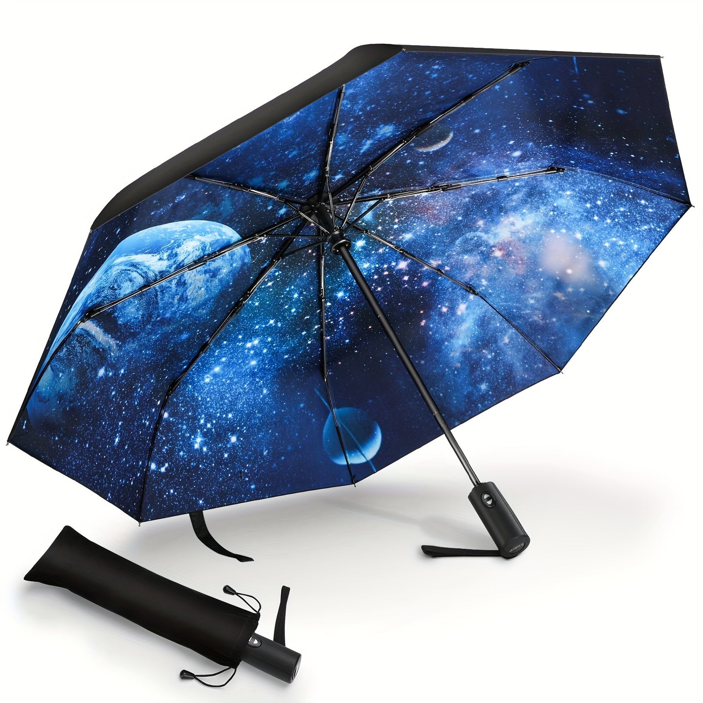 Travel Umbrella – Compact, Windproof, Foldable, for Travel & Work – front view - product view 20