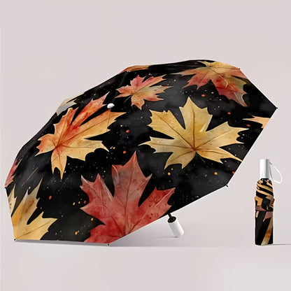 Travel Umbrella – Soccer Ball Print Folding Umbrella – detail view 15