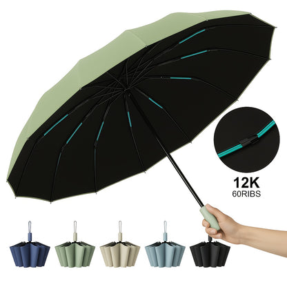 Travel Umbrella – Windproof, Super Strong Windproof Umbrella Auto – detail view 21