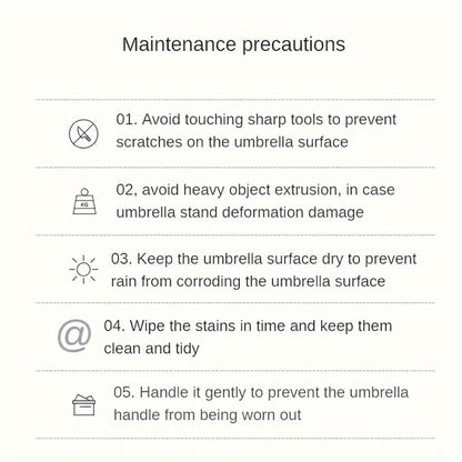 Travel Umbrella – Windproof, Compact, for Travel – detail view 30