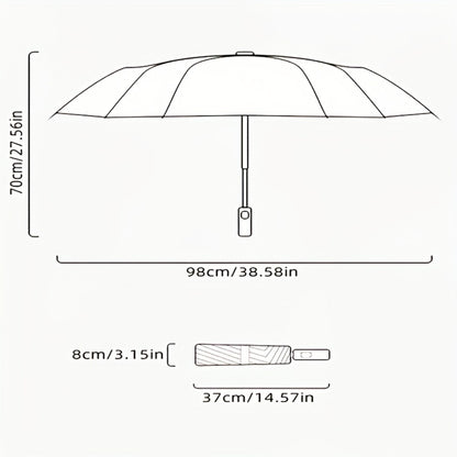Travel Umbrella – Windproof, Foldable, Lightweight, Compact – detail view 14