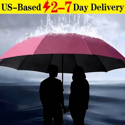 Travel Umbrella – Windproof, Foldable, Compact, for Travel & Work – front view