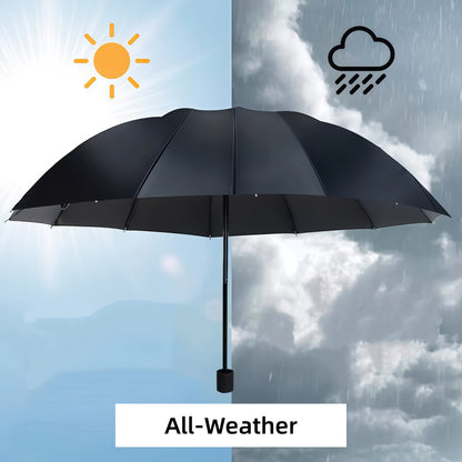 Travel Umbrella – Windproof, Waterproof, Compact, for Travel & Work – detail view 3