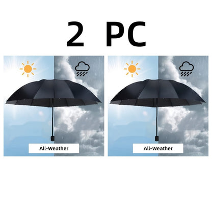 Travel Umbrella – Windproof, Waterproof, Compact, for Travel & Work – detail view 7