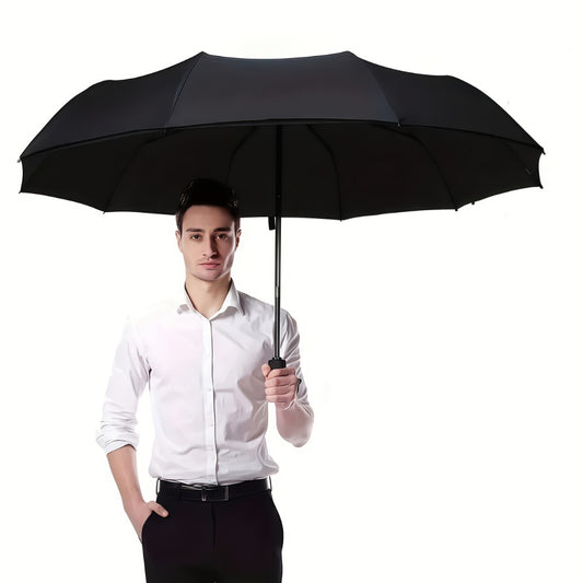 Travel Umbrella – Windproof, Waterproof, Compact, for Travel & Work – front view