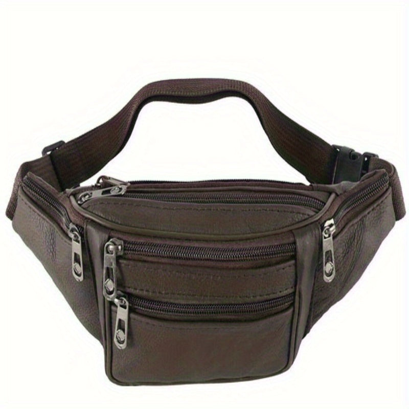 Waist Bag – Multi-Pocket, Large Capacity, Adjustable Strap, for Travel & Work | Bag Vero – front view