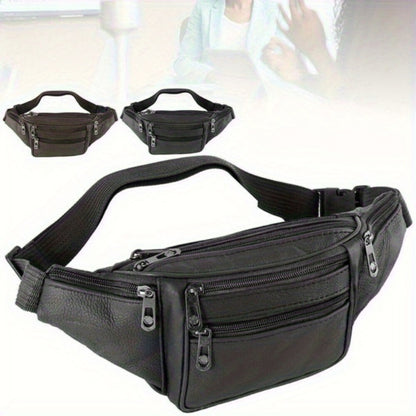Waist Bag – Multi-Pocket, Large Capacity, Adjustable Strap, for Travel & Work | Bag Vero – front view