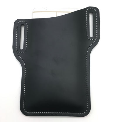 Waist Bag – 7 Inch, Cowhide Leather Phone Waist Belt – alternate view