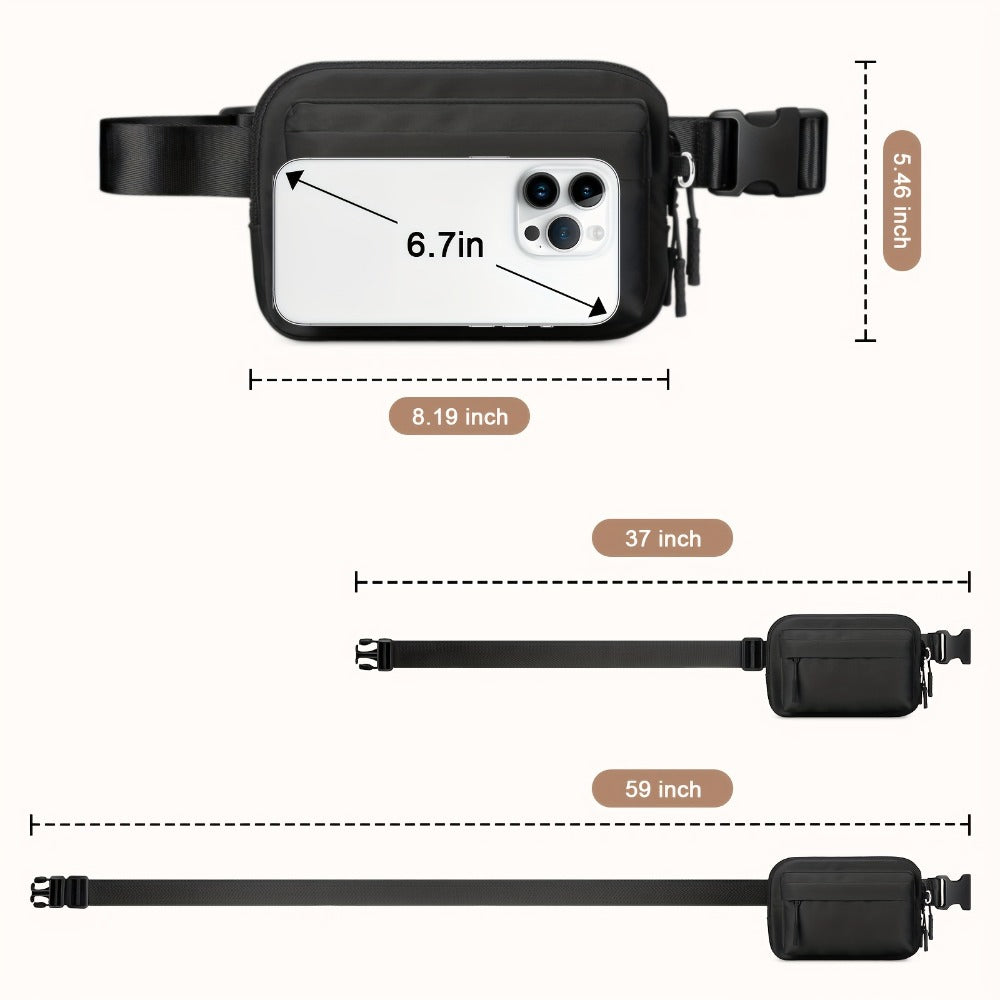 Waist Bag – 4 Colors, Adjustable Strap, for Work – alternate view