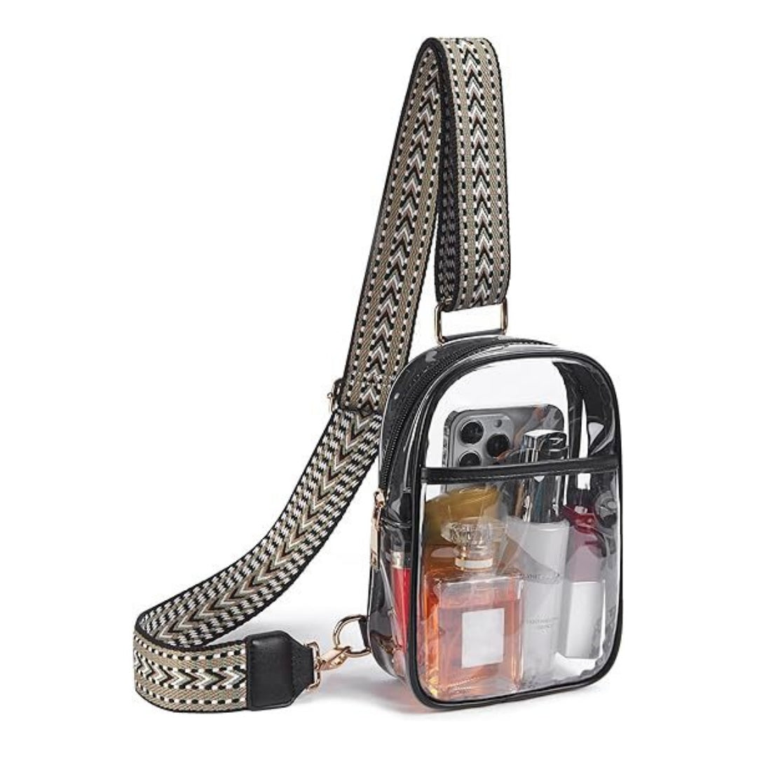 Waist Bag – Clear, Transparent, Adjustable Strap – detail view 19
