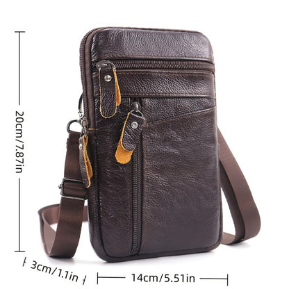 Waist Bag – Genuine Leather, for Everyday Use – detail view 4