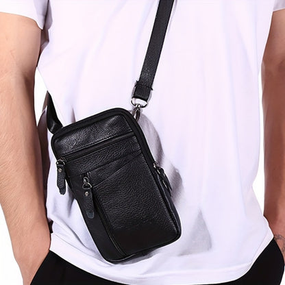 Waist Bag – Genuine Leather, for Everyday Use – detail view 7
