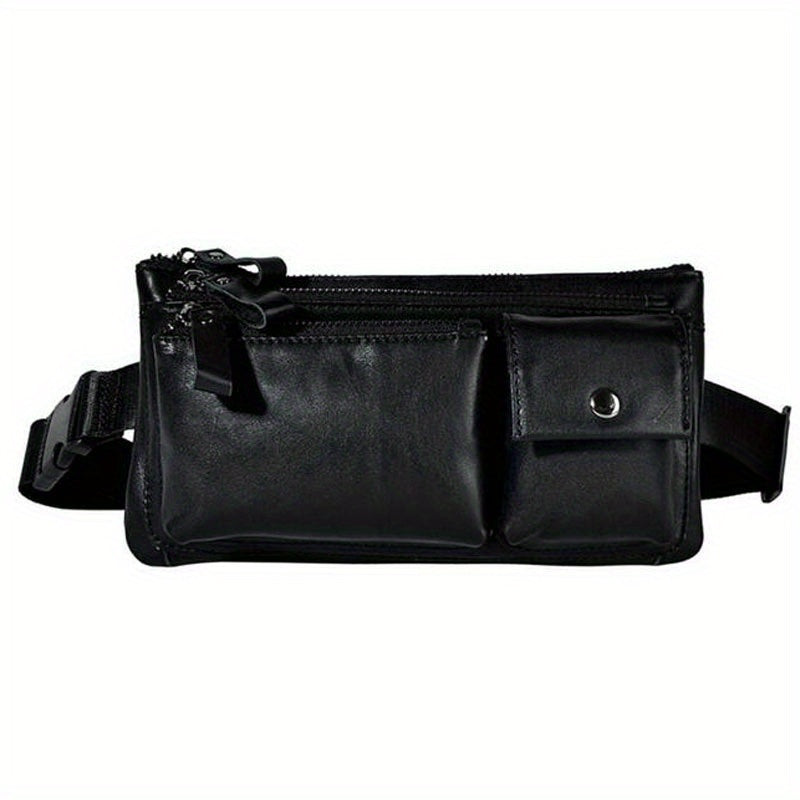 Waist Bag – Genuine Leather, Genuine Leather Waist Vintage Crazy – front view - product view 40