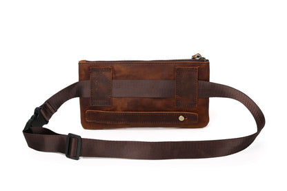Waist Bag – Genuine Leather, Genuine Leather Waist Vintage Crazy – detail view 27