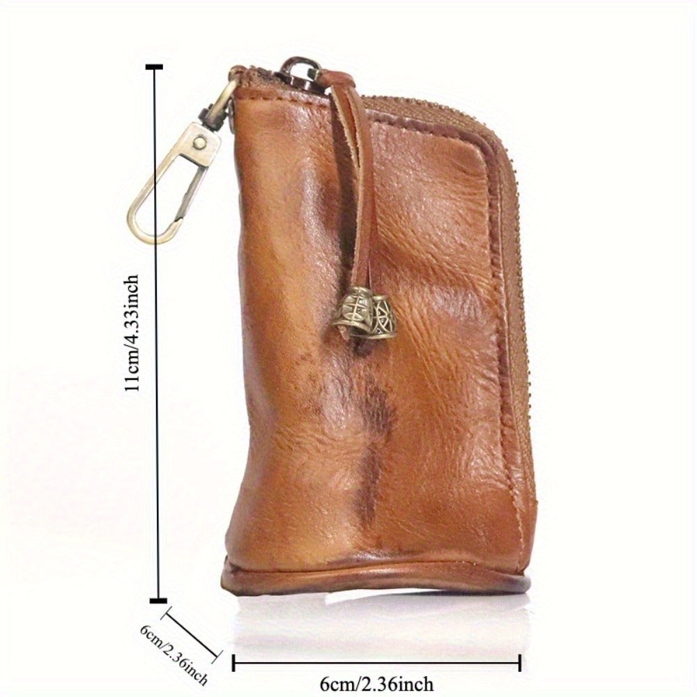 Waist Bag – Handcrafted Sporran Leather Coin Waist – detail view 5