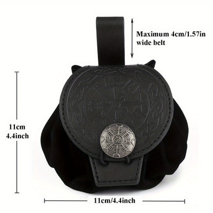 Waist Bag – Medieval Viking Waist Embossed Knight – detail view 4
