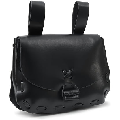 Waist Bag – Medieval Waist Vintage Belt Pouch – front view - product view 11