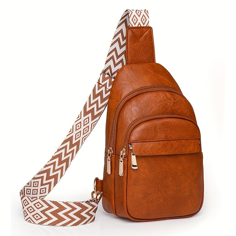 Waist Bag – PU Leather, Adjustable Strap, for Travel – alternate view
