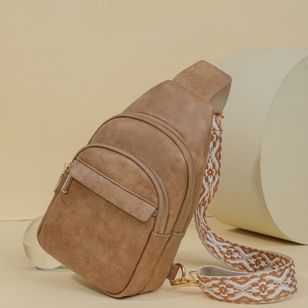 Waist Bag – PU Leather, Adjustable Strap, for Travel – detail view 15