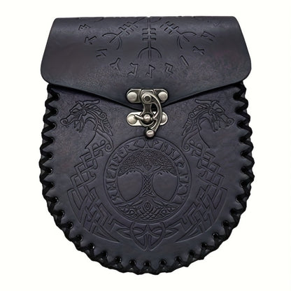 Waist Bag – PU Leather, for Travel – front view