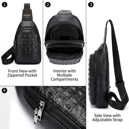Waist Bag – PU Leather, Large Capacity, for Travel & Work – detail view 2