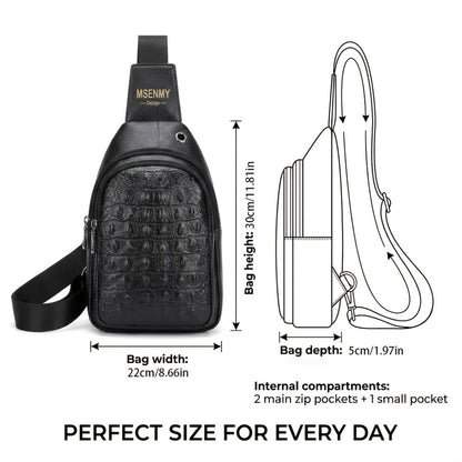Waist Bag – PU Leather, Large Capacity, for Travel & Work – detail view 4