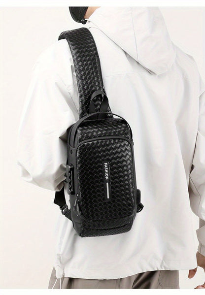 Waist Bag – PU Leather, USB Charging, Large Capacity – detail view 13