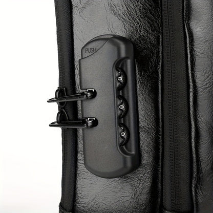 Waist Bag – PU Leather, USB Charging, Large Capacity – detail view 8