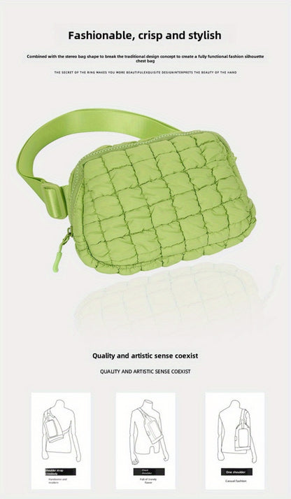 Waist Bag – 7 Colors, Quilted, for Everyday Use – detail view 25