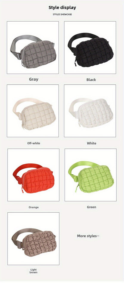Waist Bag – 7 Colors, Quilted, for Everyday Use – detail view 28
