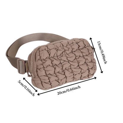 Waist Bag – 7 Colors, Quilted, for Everyday Use – detail view 10