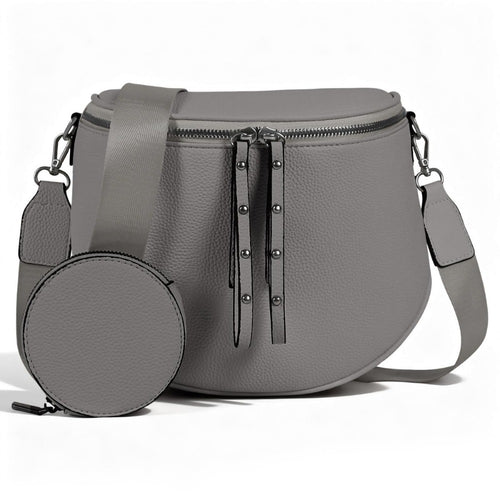 Waist Bag – 5 Colors, Vegan Leather, Large Capacity, for Everyday Use – front view