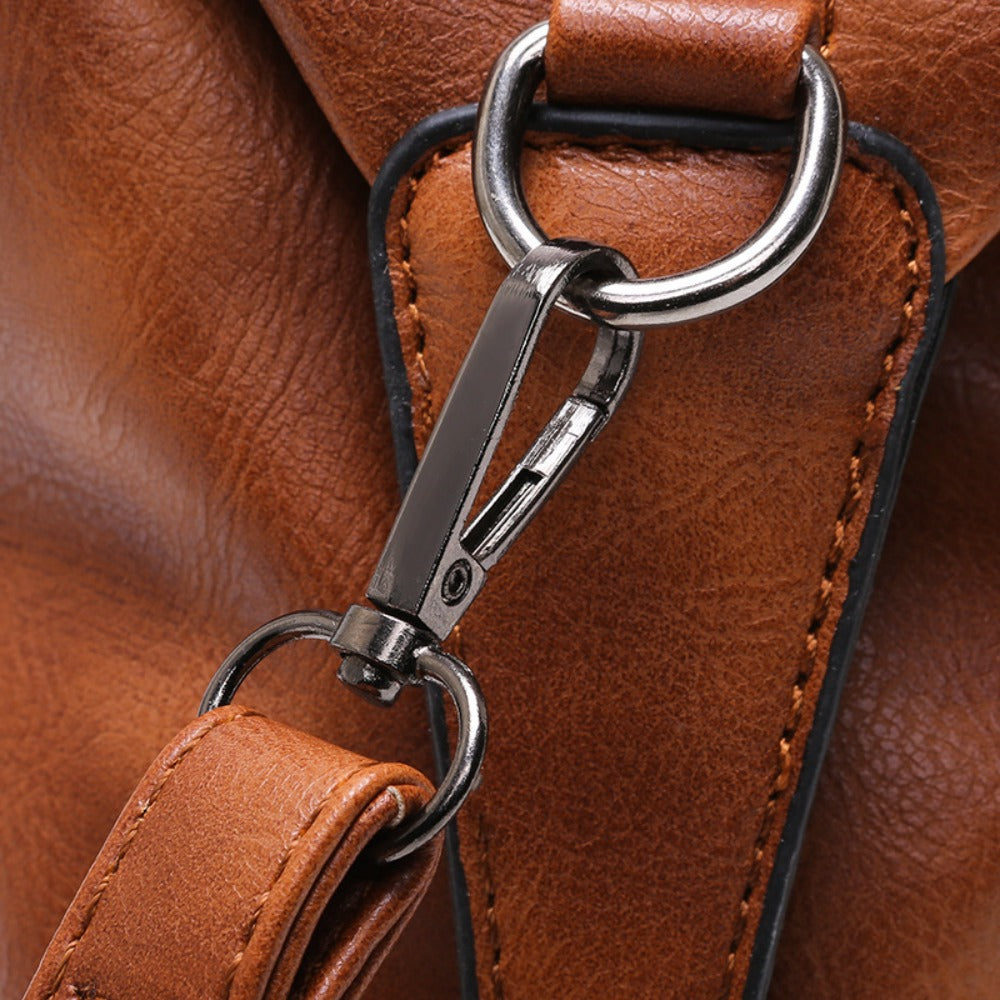 Crossbody Bag for Women – Vintage Boston Solid Color Detachable – detail view 25