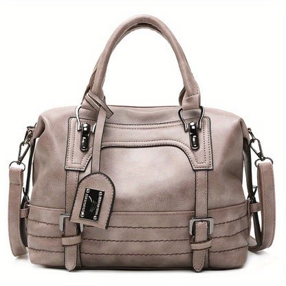Crossbody Bag for Women – Vintage Boston Solid Color Detachable – detail view 30