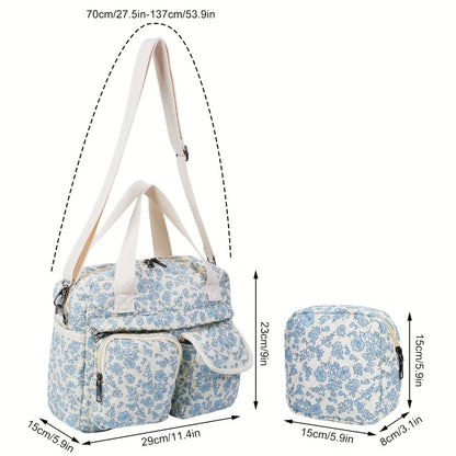 Crossbody Bag for Women – 2 Pcs, Quilted, Multi-Pocket, for Everyday Use – detail view 2