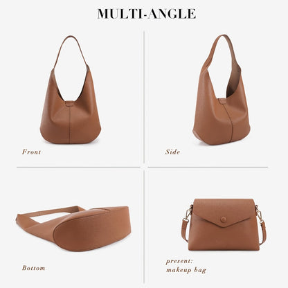 Crossbody Bag for Women – 2 Piece, 3 Colors, Vegan Leather – detail view 8