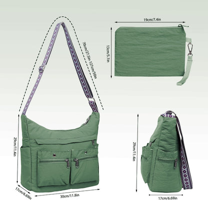 Crossbody Bag for Women – 2 Piece, Nylon, Lightweight, Waterproof – detail view 17